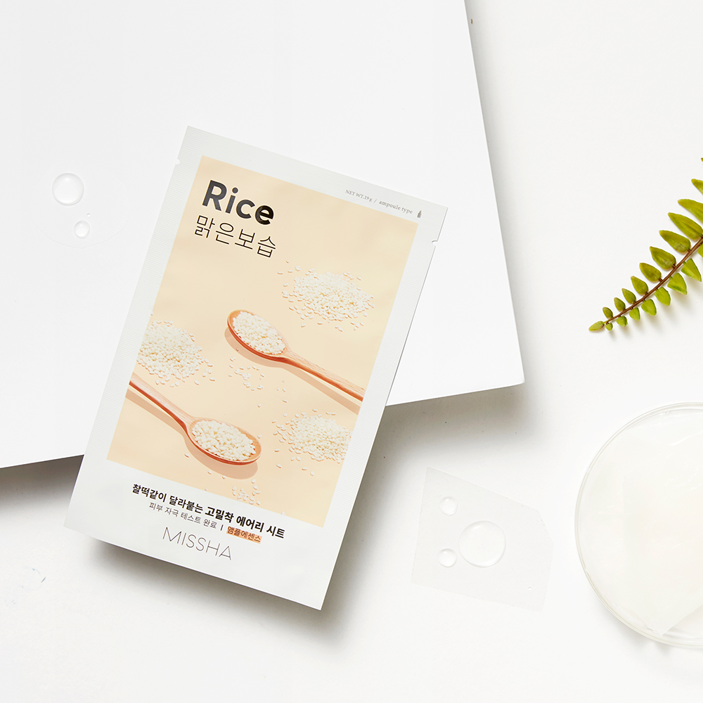 MISSHA AIRY FIT SHEET MASK RICE