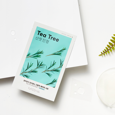 MISSHA AIRY FIT SHEET MASK TEA TREE