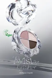 MUZIGAE MANSION TWIST POT EYE PALETTE 04 MAUVE GRAYISH