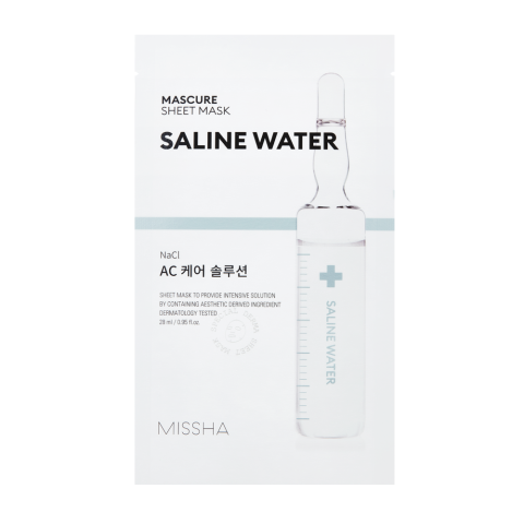 MISSHA MASCURE AC CARE SOLUTION SHEET MASK NACL