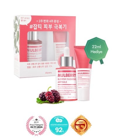 A'PIEU MULBERY BLEMISH CLEARING AMPOULE SPECIAL SET 50ML*22ML