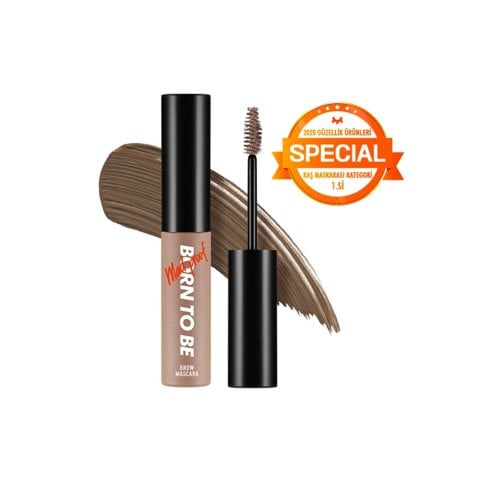 A'PIEU BORN TO BE MADPROOF BROW MASCARA [04 ASH BROWN] 5.5G