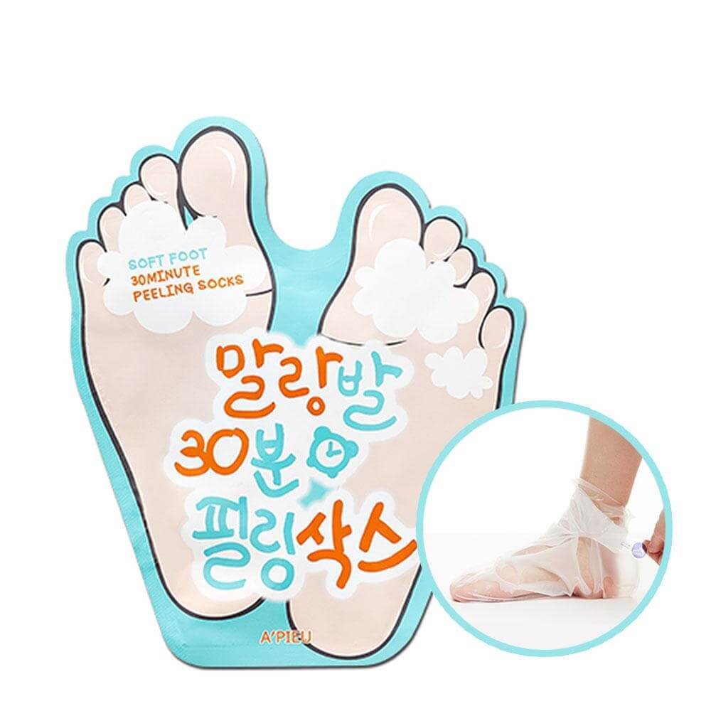 APIEU SOFT FOOT 30 MINUTE PEELING SOCKS
