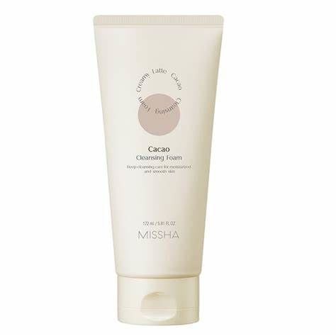 MISSHA CREAMY LATTE CLEANSING FOAM [CACAO] R [172 ML]