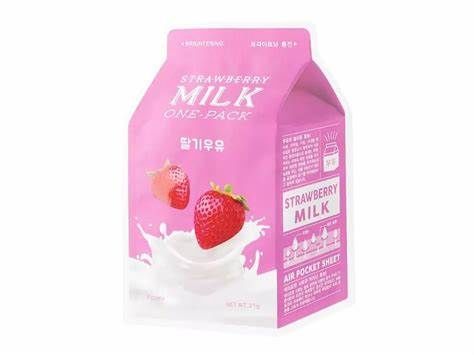 A'PIEU MILK ONE-PACK [STRAWBERY] EU 21G