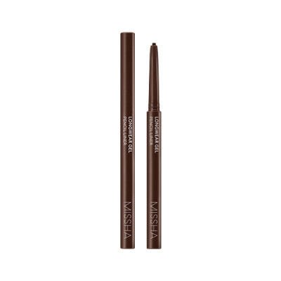 MISSHA LONGWEAR GEL PENCIL LINER PECAN BROWN