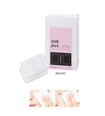 MISSHA SILK FEEL COTTON PUFF 80 PARÇA