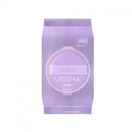 MISSHA GLOW LAYERING FIT CUSHION REFILL NO:17 IVORY