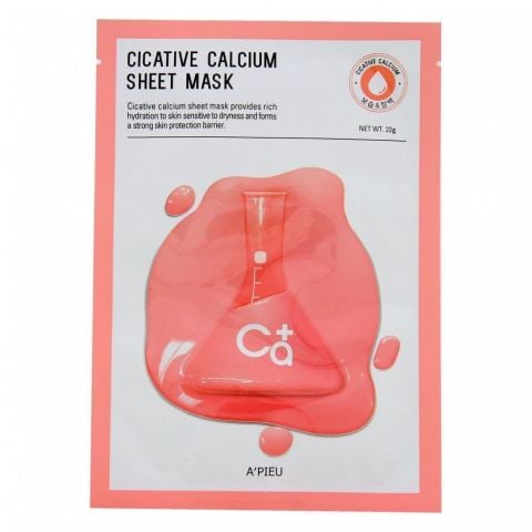 A'PIEU CICATIVE CALCIUM SHEET MASK 22G