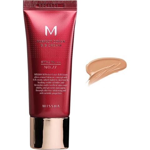 MISSHA M PERFECT COVER BB CREAM EX SPF42/PA+ 20ML NO:27