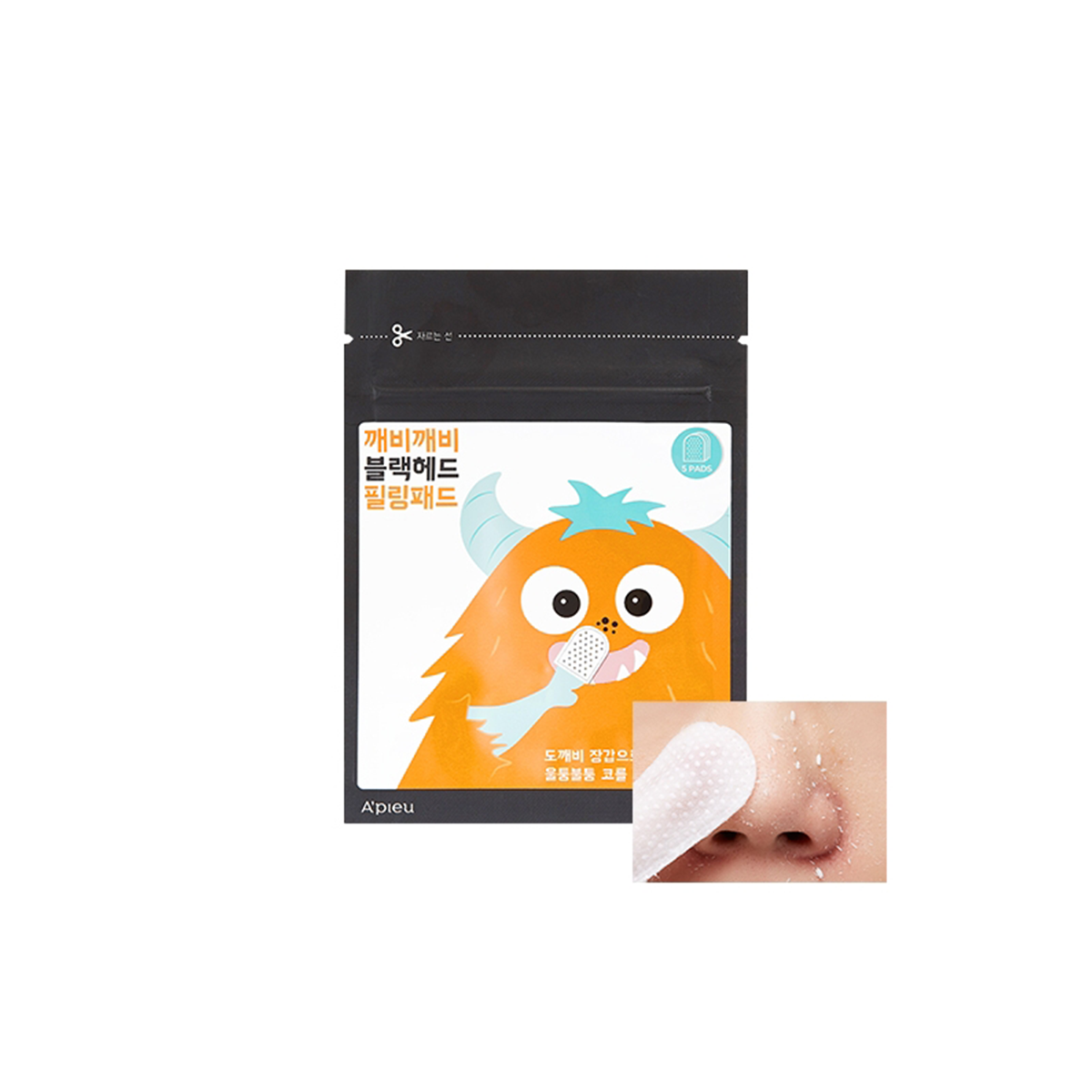 A'PIEU GOBLIN BLACKHEAD PEELING PAD