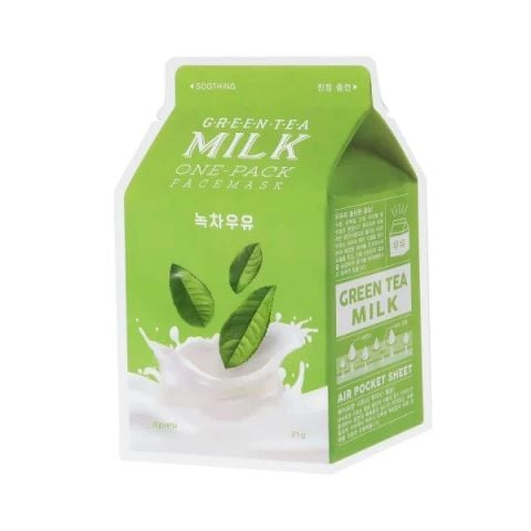 A'PIEU MILK ONE-PACK [GREEN TEA] 21G