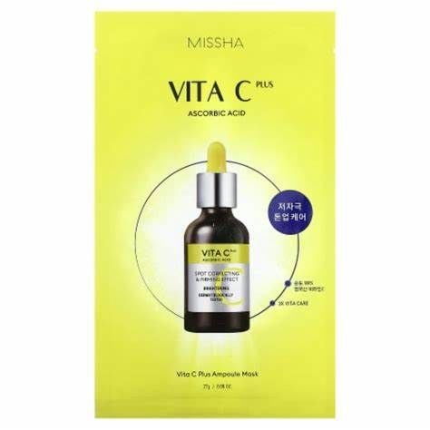 MISSHA VITA C PLUS AMPOULE MASK