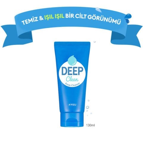 A'PIEU DEEP CLEAN FOAM CLEANSER 130ML