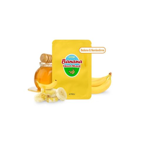 A'PIEU BANANA & HONEY SHEET MASK 23G