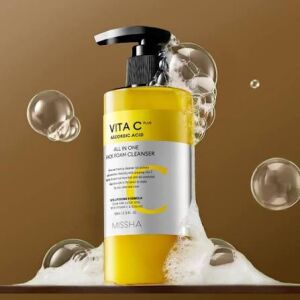MISSHA VITA C PLUS ALL IN ONE PACK FOAM CLEANSER 200ML