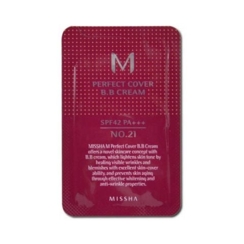 MISSHA M PERFECT COVER BB CREAM SPF42/PA+++ [1ML] [NO.23]