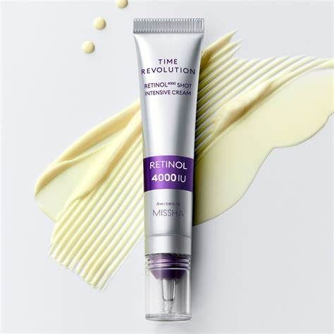 MISSHA TIME REVOLUTION RETINOL 4000 SHOT INTENSIVE CREAM
