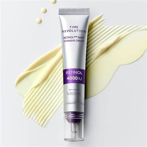 MISSHA TIME REVOLUTION RETINOL 4000 SHOT INTENSIVE CREAM