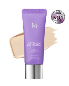 M PERFECT COVER SERUM BB CREAM 21 LIGHT BEIGE 20ML