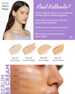 M PERFECT COVER SERUM BB CREAM 25 WARM BEIGE 20ML