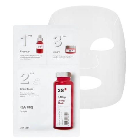 MISSHA 3-STEP LIFTING MASK [15 G / 22 G / 1.5 G]