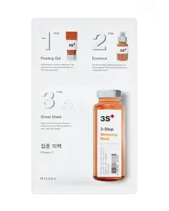 MISSHA 3-STEP WHITENING MASK [15G 22G 1.5G]