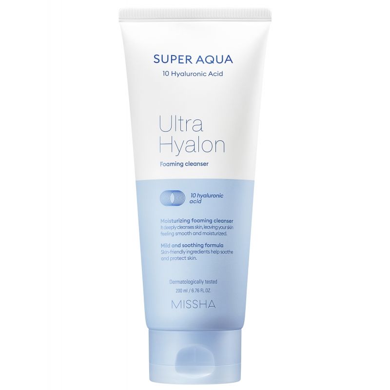 MISSHA SUPER AQUA ULTRA HYALRON FOAMING CLEANSER 100ML