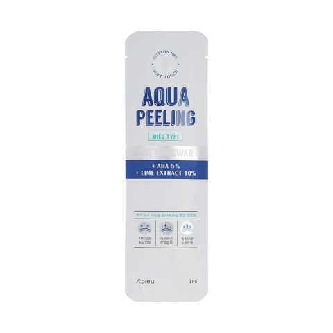 A'PIEU AQUA PEELING COTTON SWAB MILD 3ML