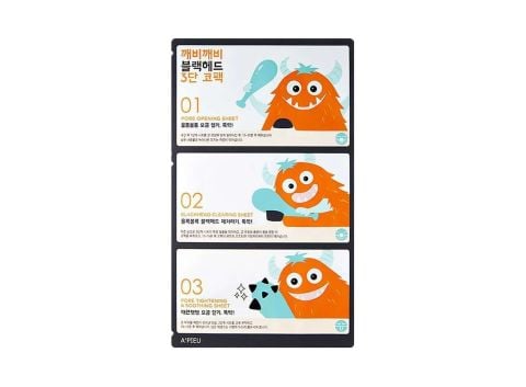 A'PIEU GOBLIN BLACKHEAD 3-STEP NOSE SHEET