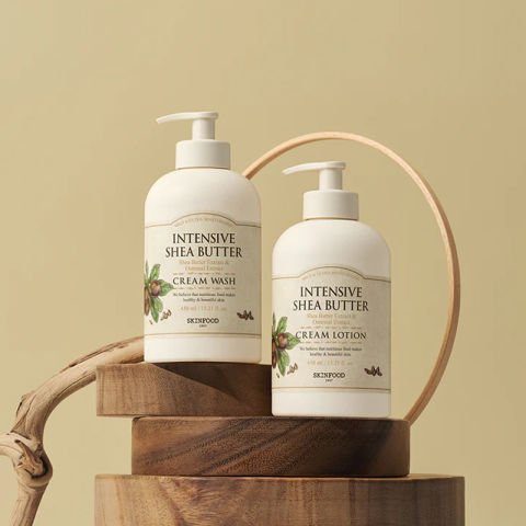 SKINFOOD INTENSIVE SHEA BUTTER  CREAM LOTION