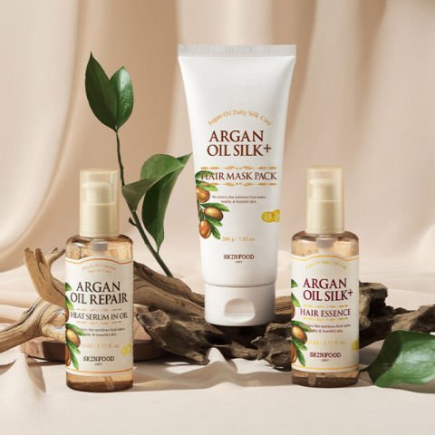 SKINFOOD SKINFOOD ARGAN OIL SILK PLUS HAIR MASK PACK