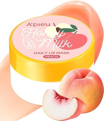 A'PIEU HONEY&MILK DAILY LIP MASK [PEACH]