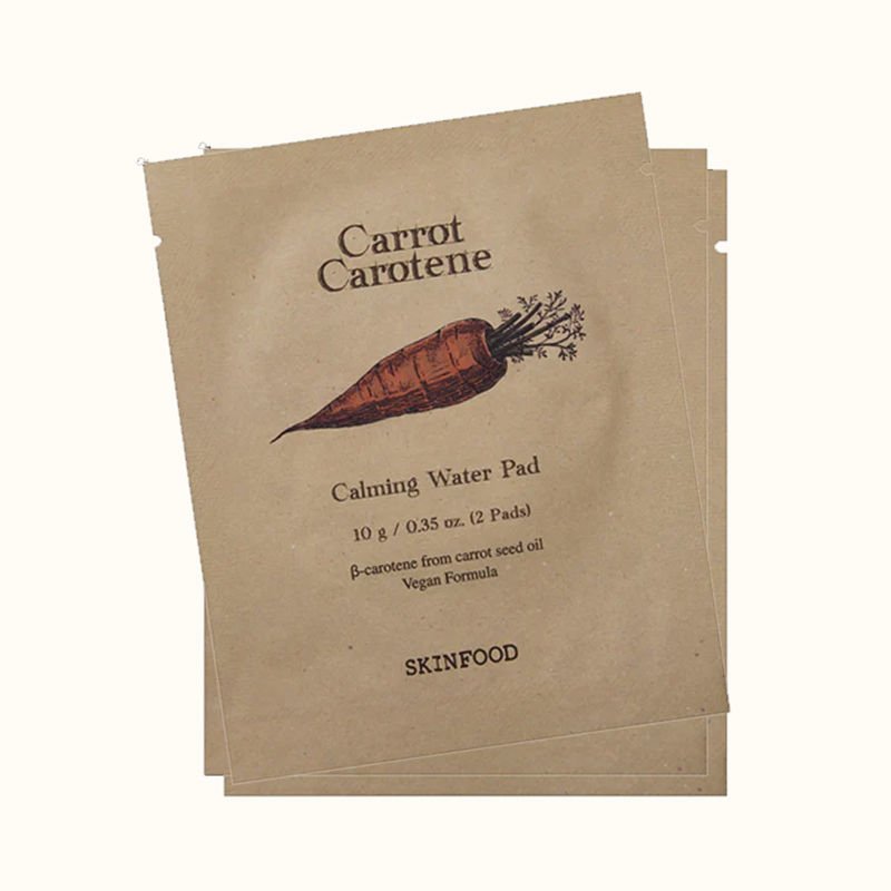 SKINFOOD SKINFOOD CARROT CAROTENE CALMING WATER PAD SET
