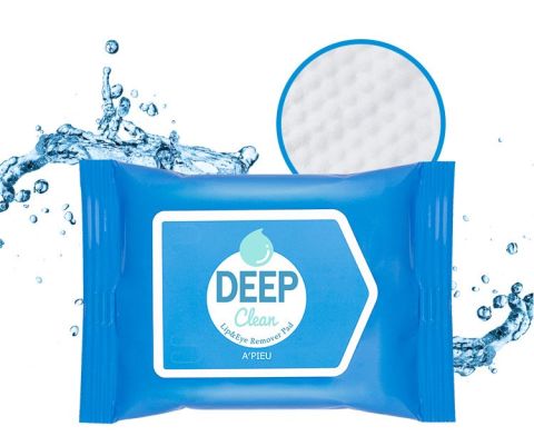 APIEU DEEP CLEAN LIP&EYE REMOVER PAD