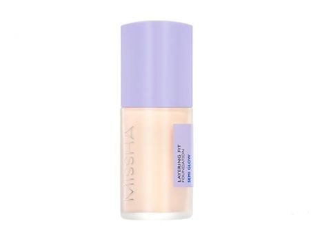 MISSHA LAYERING FIT FOUNDATION SEMI GLOW 19.IVORY