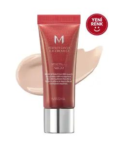 M PERFECT COVER BB CREAM EX SPF42/PA+++ NO.22 COOL SAND 20ML