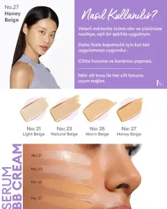M PERFECT COVER SERUM BB CREAM 27 HONEY BEIGE 20ML