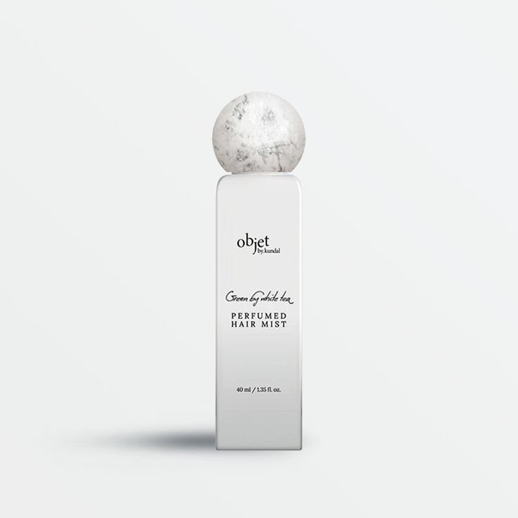 OBJECT BY KUNDAL PERFUMED HAIR MIST 40ML- GREEN BY WHITE TEA