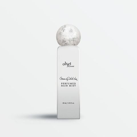 OBJECT BY KUNDAL PERFUMED HAIR MIST 40ML- GREEN BY WHITE TEA