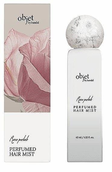OBJECT BY KUNDAL PERFUMED HAIR MIST 40ML- ROSE PETALS