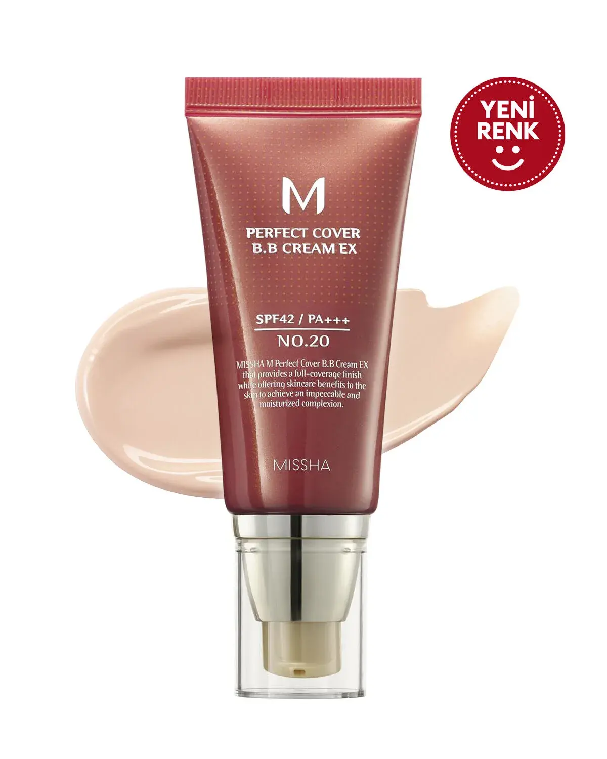 M PERFECT COVER BB CREAM EX SPF42/PA+++ NO.20 COOL BEIGE 50ML