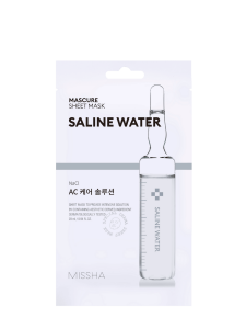 MISSHA MASCURE AC CARE SOLUTION SHEET MASK [NACL] EU