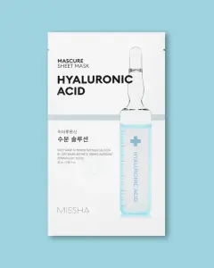 MISSHA MASCURE HYDRA SOLUTION SHEET MASK [HYALURON ACID] EU