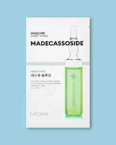 MISSHA MASCURE RESCUE SOLUTION SHEET MASK [MADECASOSIDE] EU