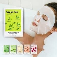 MISSHA AIRY FIT SHEET MASK [GREEN TEA] EU