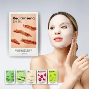 MISSHA AIRY FIT SHEET MASK [RED GINSENG] EU