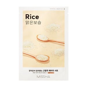 MISSHA AIRY FIT SHEET MASK [RICE] EU