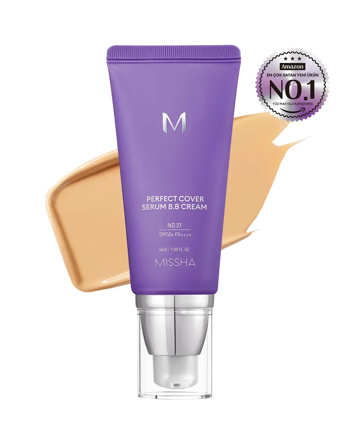 M PERFECT COVER SERUM BB CREAM NO.27HONEY BEIGE 50ML