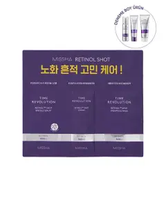 MISSHA TIME_REVOLUTION_NIGHT_REPAIR_RETINOL_500_SHOT_AMPOULE_(1ML)_&_CREAM_(1ML)_7EA
